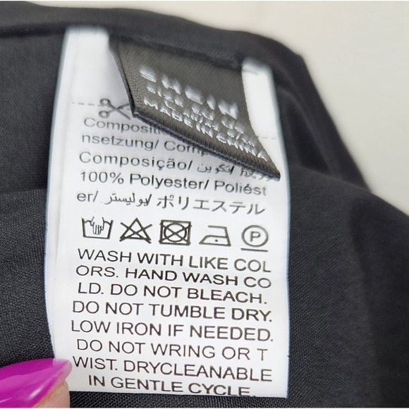 Black Fit And Flare Dress Lace Insert‎ Lg Whimsigoth Coquette Coquette Sexy Boho - Picture 5 of 5